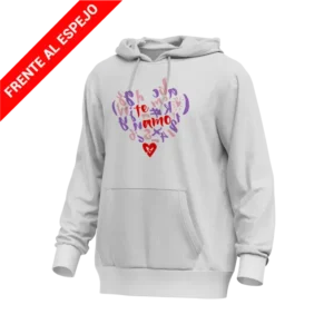 SUDADERA TE AMO